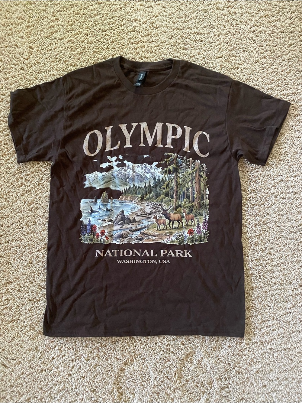 olympic national park tee